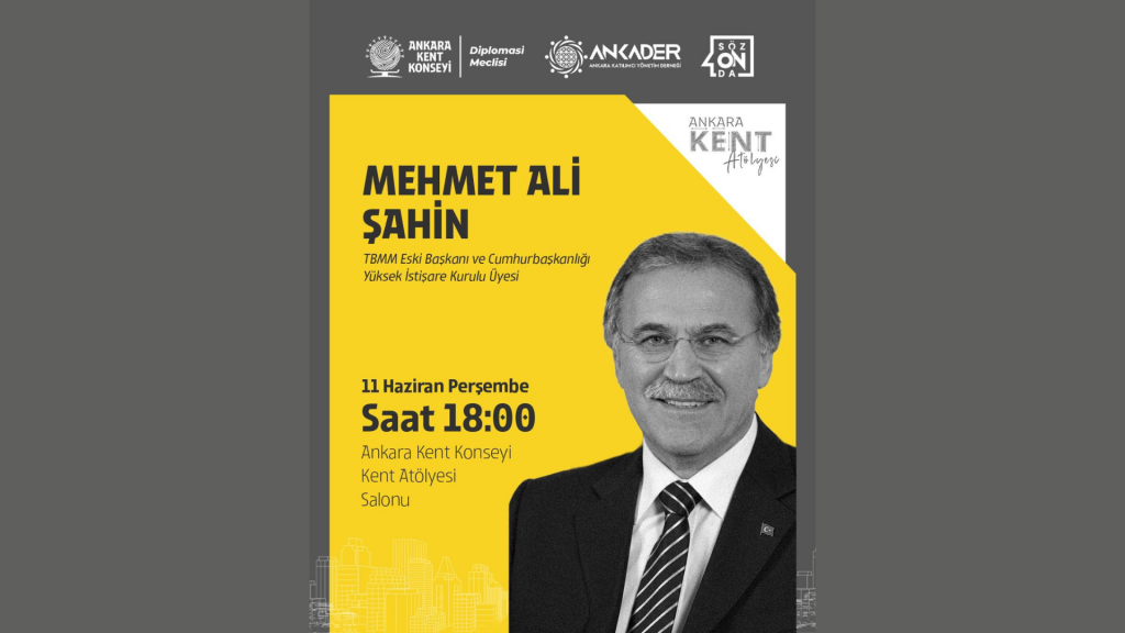 Mehmet Ali Şahin — etkinlik afişi