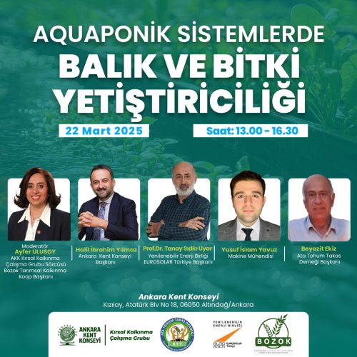 Aquaponik Sistemlerde Balık ve Bitki Yetiştiriciliği Eğitimi 1A Aquaponik Sistemlerde Balık ve Bitki Yetiştiriciliği Eğitimi 1A